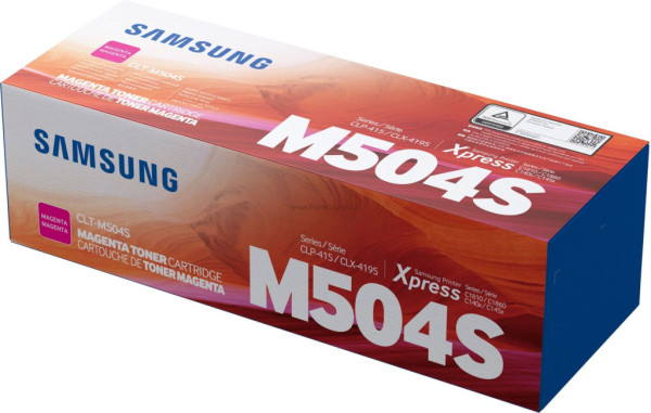 Toner SAMSUNG CLT-M504S Magenta, originální