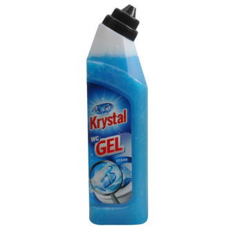 KRYSTAL WC gel do zásobníku, 750 ml, modrý - oceán