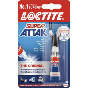 Sekundové lepidlo LOCTITE SUPER ATTAK