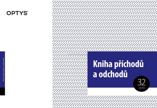 Kniha příchodů a odchodů A4, 32 listů