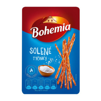 Slané tyčinky BOHEMIA, 80 g