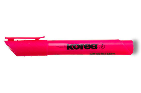 Zvýrazňovač KORES High Liner Plus, růžový