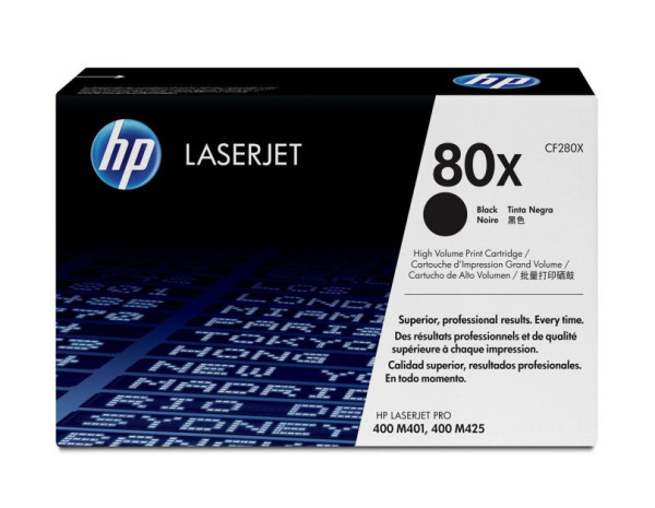 Toner HP CF280X Black, originální