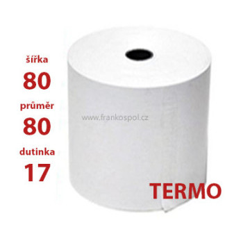 Termo pokladní kotouček 80/80/17