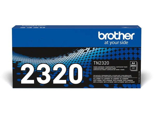 Toner BROTHER TN-2320 Black, originální