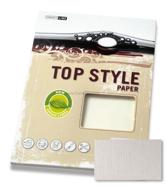 Ozdobný papír TOP STYLE Linen, A4, 220 g