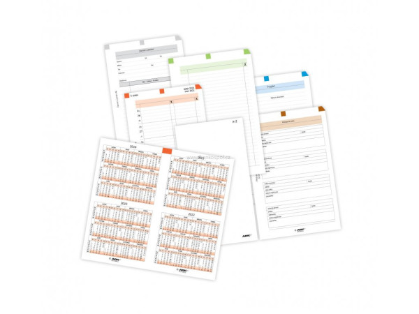 ADK sada formulářů Týdenní plánování, A6, 2025