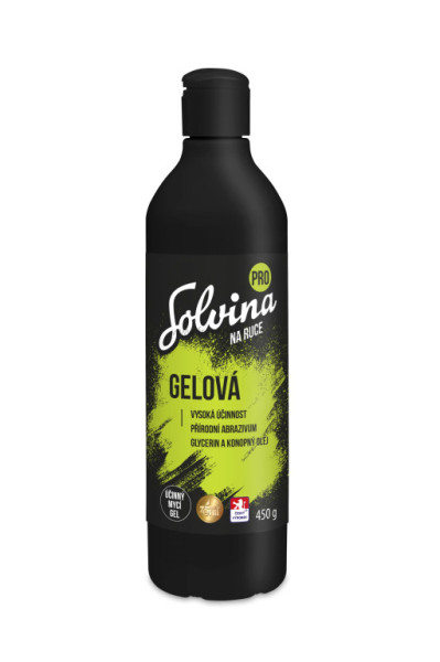 SOLVINA Pro gelová, mycí gel, 450 g