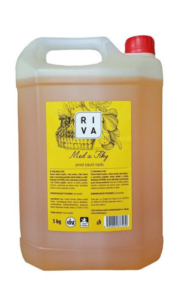 Mýdlo tekuté RIVA honey, 5 kg