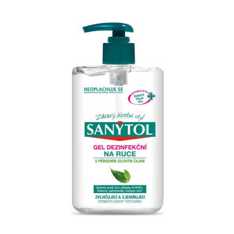 SANYTOL dezinfekční gel na ruce, 250 ml