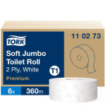 Toaletní papír TORK T1 Premium Jumbo, 6 ks