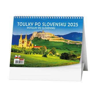 Stolní kalendář TOULKY PO SLOVENSKU, BSI4