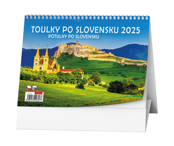 Stolní kalendář TOULKY PO SLOVENSKU, BSI4