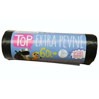 Sáček do koše TOP Extra pevné, 60l