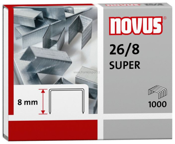 Spojovače NOVUS 26/8 Super