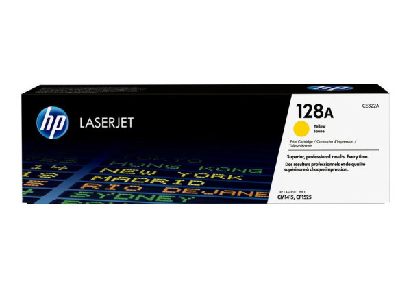 Toner HP CE322A Yellow, originální