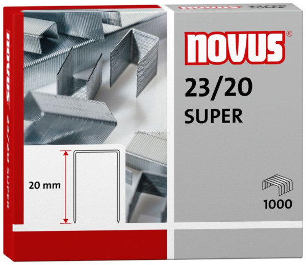 Spojovače NOVUS 23/20 Super