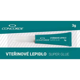 Vteřinové lepidlo Concorde, 3 g