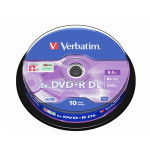 DVD+R Verbatim AZO Double Layer 8.5GB 8x, cake box 10 ks