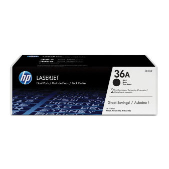 Toner HP CB436AD Black duo pack, originální