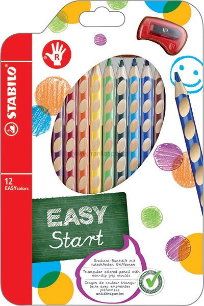 Pastelky STABILO EASY Colors, pravák