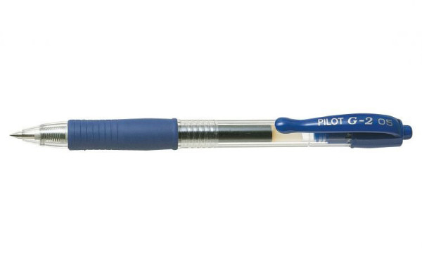 Pero gelové PILOT 2605 BL-G2-5 roller, modré