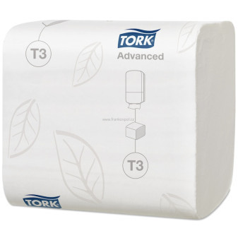 Toaletní papír TORK T3 Advanced, skládaný, 36 x 252 útržků