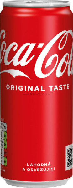 Coca-Cola plech, 24 x 330 ml