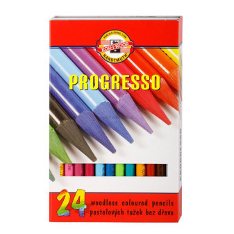 Pastelky KOH-I-NOOR Progresso, 24 barev