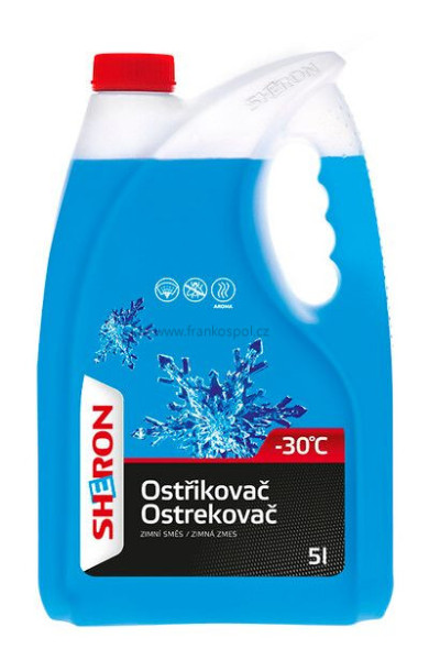 Zimní kapalina do ostřikovačů SHERON -30 °C, 5 l