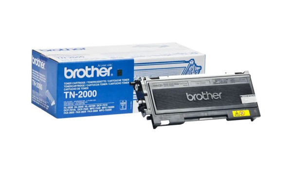 Toner BROTHER TN-2000 Black, originální