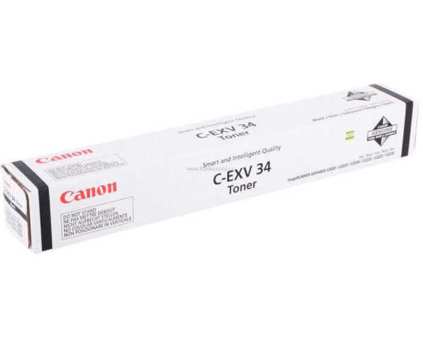 Toner CANON C-EXV34 Black, originální