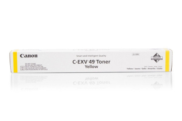 Toner CANON C-EXV49 Yellow, originální