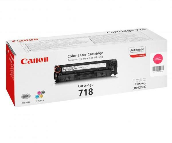 Toner CANON CRG-718 Magenta, originální