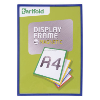 Magnetický rámeček TARIFOLD Display Frame, A4, modrý