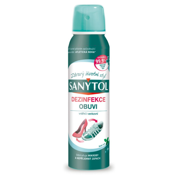 SANYTOL dezinfekce do obuvi, sprej, 150 ml