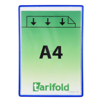Samolepící rámeček TARIFOLD s kapsou, A4, modrý