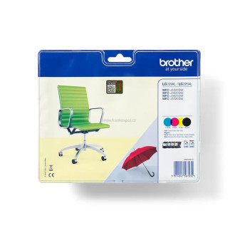 Cartridge BROTHER LC-229XLVALBP CMYK pack, originální