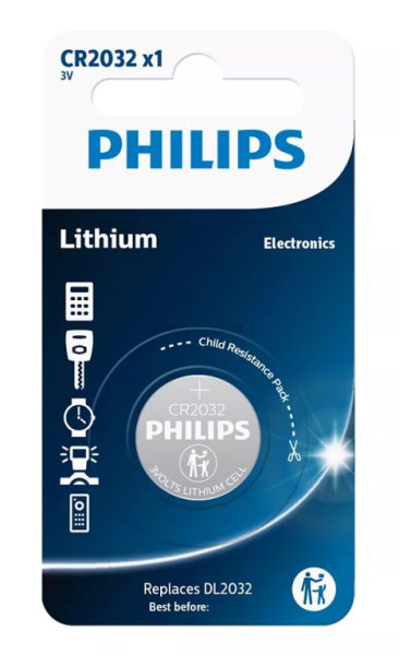 Baterie PHILIPS, 1ks