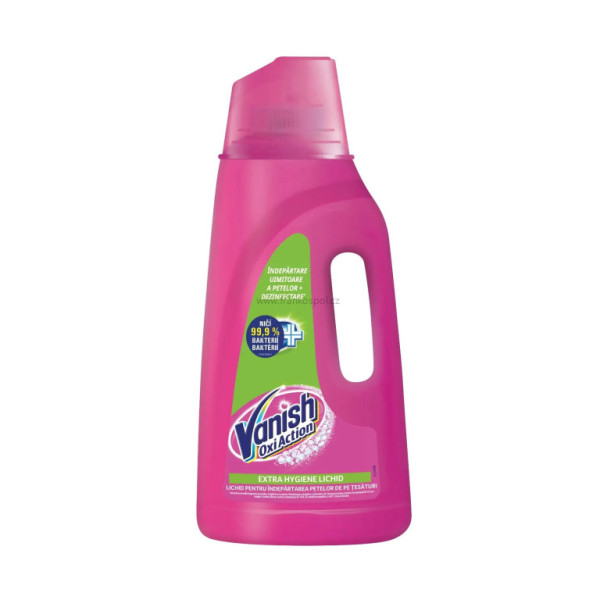 Tekutý odstraňovač skvrn VANISH Oxi Action Extra Hygiene, 1,88 l