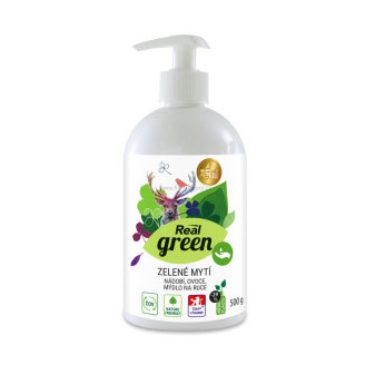 REAL green clean na nádobí+mýdlo na ruce 500g