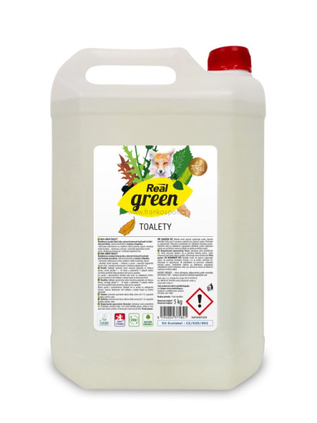 REAL GREEN CLEAN na toalety 5kg