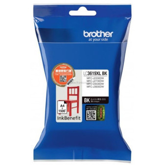 Cartridge BROTHER LC-3619XLBK Black, originální