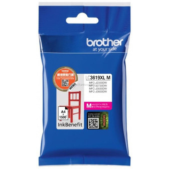 Cartridge BROTHER LC-3619XLM Magenta, originální