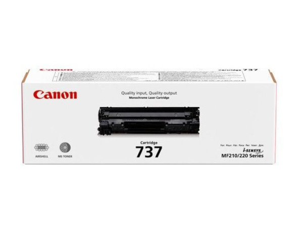 Toner CANON CRG-737 Black, originální