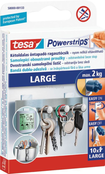 Proužky lepicí POWERSTRIPS