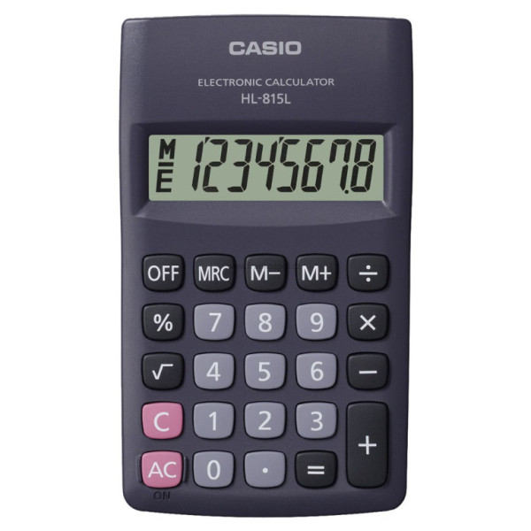 Kalkulačka CASIO HL 815L BK