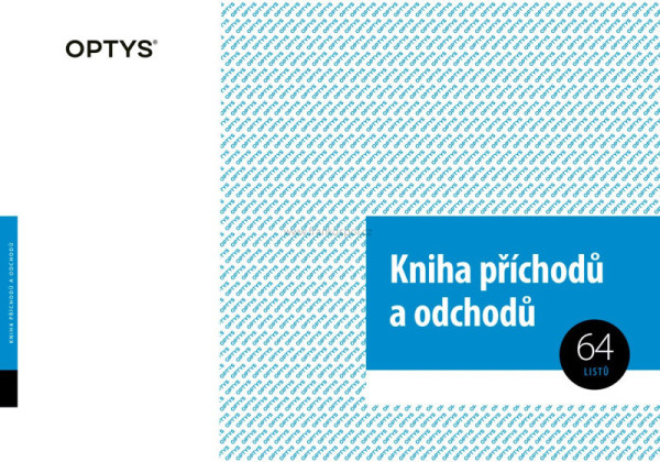 Kniha příchodů a odchodů, A4, 64 listů