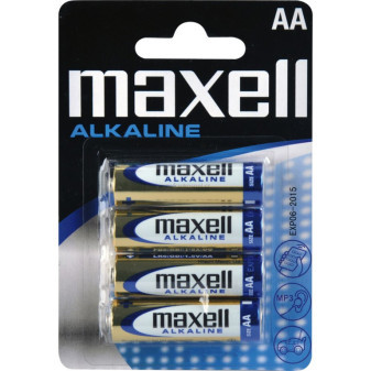 Baterie MAXELL R6 tužka alkal. AA blistr, 4ks