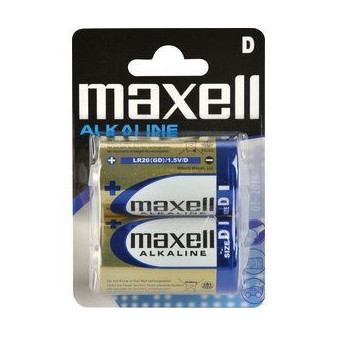 Baterie MAXELL R20 velké mono alkal. blistr, 2ks